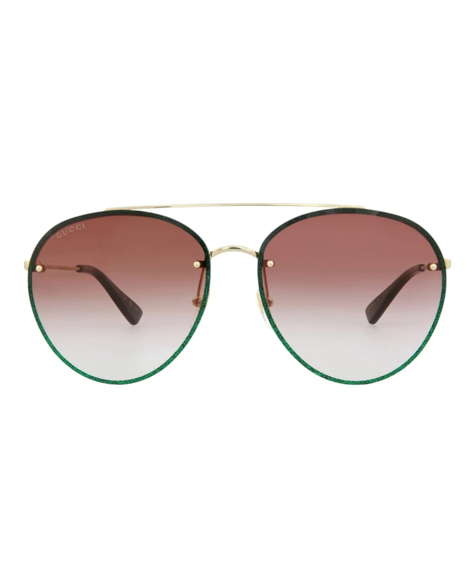 Gucci ladies aviator sunglasses sales
