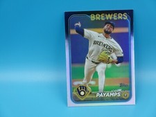 2024 Topps Update Joel Payamps RAINBOW FOIL #US153 MILWAUKEE BREWERS