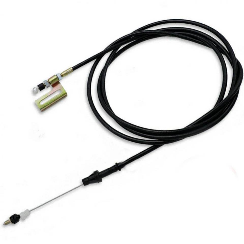 For Isuzu ELF NPR 120 Truck 1994 - 1996 Accelerator Throttle Cable Black - Image 3 of 4