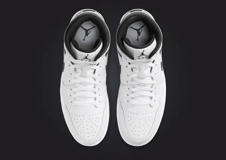 Nike Air Jordan 1 Mid Reverse Panda White Black DQ8426-132 Nike Air Jordan 1 Mid Reverse Panda White Black DQ8426-132