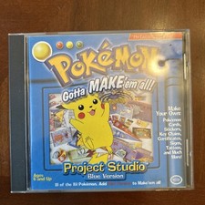 Pokemon Gotta Make ‘em All Project Studio Blue Version PC Make Your Own Cards