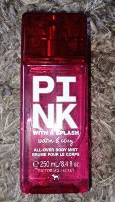 VS Pink with a Splash Warm & Cozy All Over Body Mist 8.4 fl Oz NEW rare