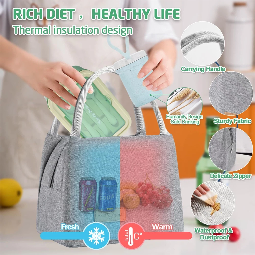 Bento Lunch Box for Kids Bento Box Adults Lunch Box Leak-proof for Kids Toddl...