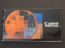 CANON PRODUCTS GUIDE BOOKLET - 1977 VINTAGE