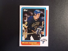 1986-87 Topps Hockey Mark Hunter Card # 57