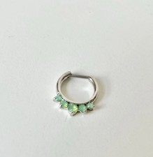 Jade Septum Clicker 16g