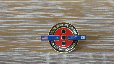 Boeing Satellite Systems PAS JSAT Galaxy XIII Horizons - 1 Lapel Pin #E149