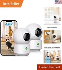 360° Pet Camera with Smart Motion Tracking