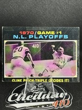 1971 Topps - 1970 N.L. Playoffs #199 Ty Cline G-VG