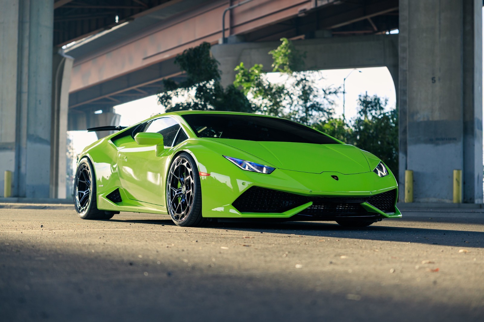 20” ROHANA RFX19 GLOSS BLACK WHEELS RIMS fit LAMBORGHINI HURACAN R8 20X9 & 11