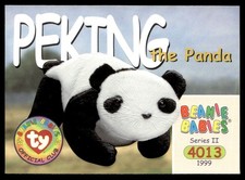 1999 Beanie Babies Series 2 Peking the Panda  #207