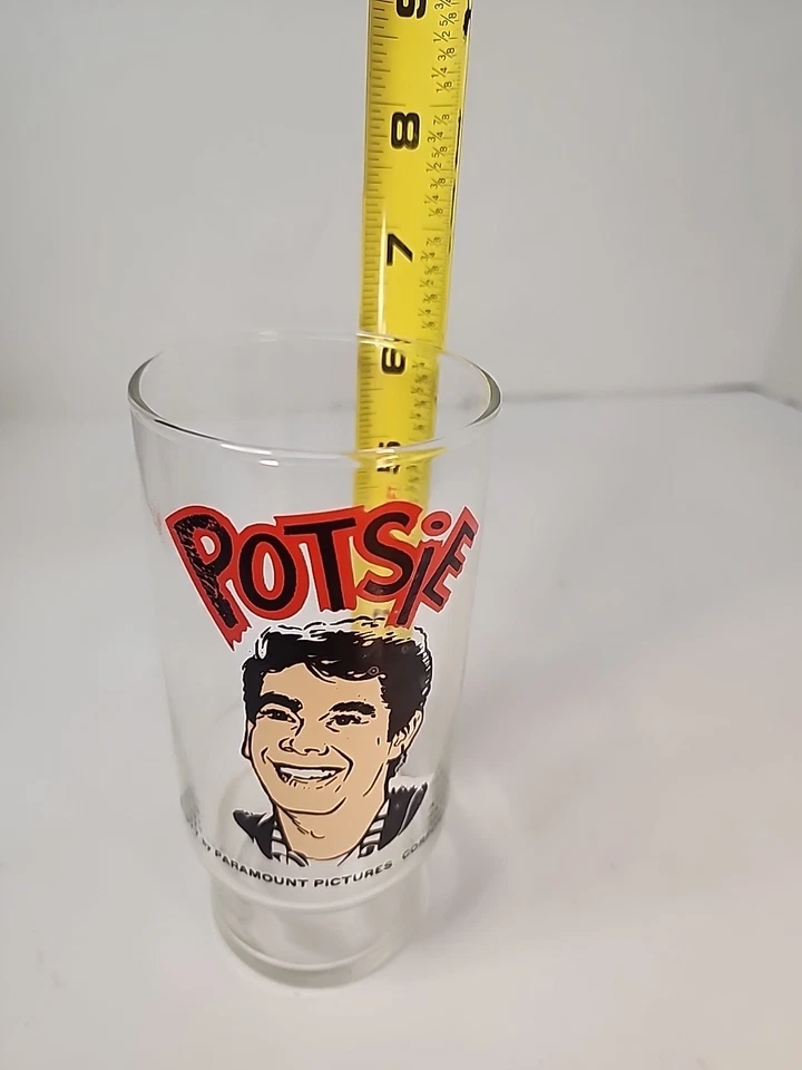 复古 1977 年 Dr Pepper Potsie Happy Days 新奇饮用玻璃杯 — 第 4/4 张图片