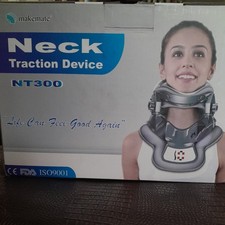 Cervical Neck Air Traction Collar  Stretcher- Neck and Shoulder Pain Relief