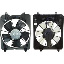Radiator Cooling Fan and A/C Condenser Fan Set For 2010-2011 Honda CR-V