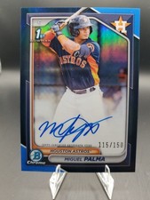 2024 Bowman Chrome - Prospect Auto Miguel Palma #CPA-MP TRUE BLUE YANKEES!