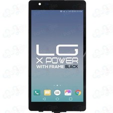 For LG X Power LCD With Touch Frame Black Color Replacement Part