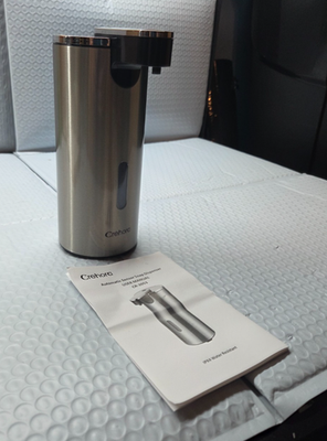 #ad #ad Crehora Automatic Sensor Soap Dispenser Silver for Kitchen Bathroom RV NEW $18.00