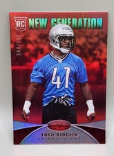 2013 Panini Certified Theo Riddick Rookie Red /250 Detroit Lions