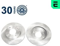 2X Bremsscheibe Optimal BS-3940C 2 Bremsscheiben Vorderachse Vorne FüR Volvo