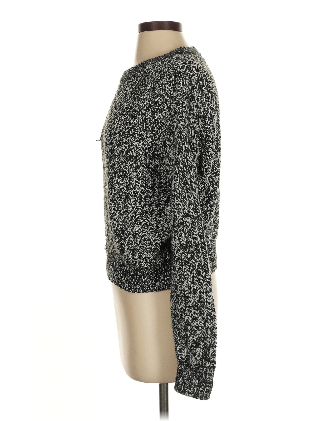 Divided by H&M Women Black Pullover Sweater S thumbnail 4