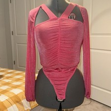 Pink Long sleeve bodysuit