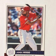 Topps 2026 Flagship James Wood #49 Washington Nationals Flagship Baseball Card