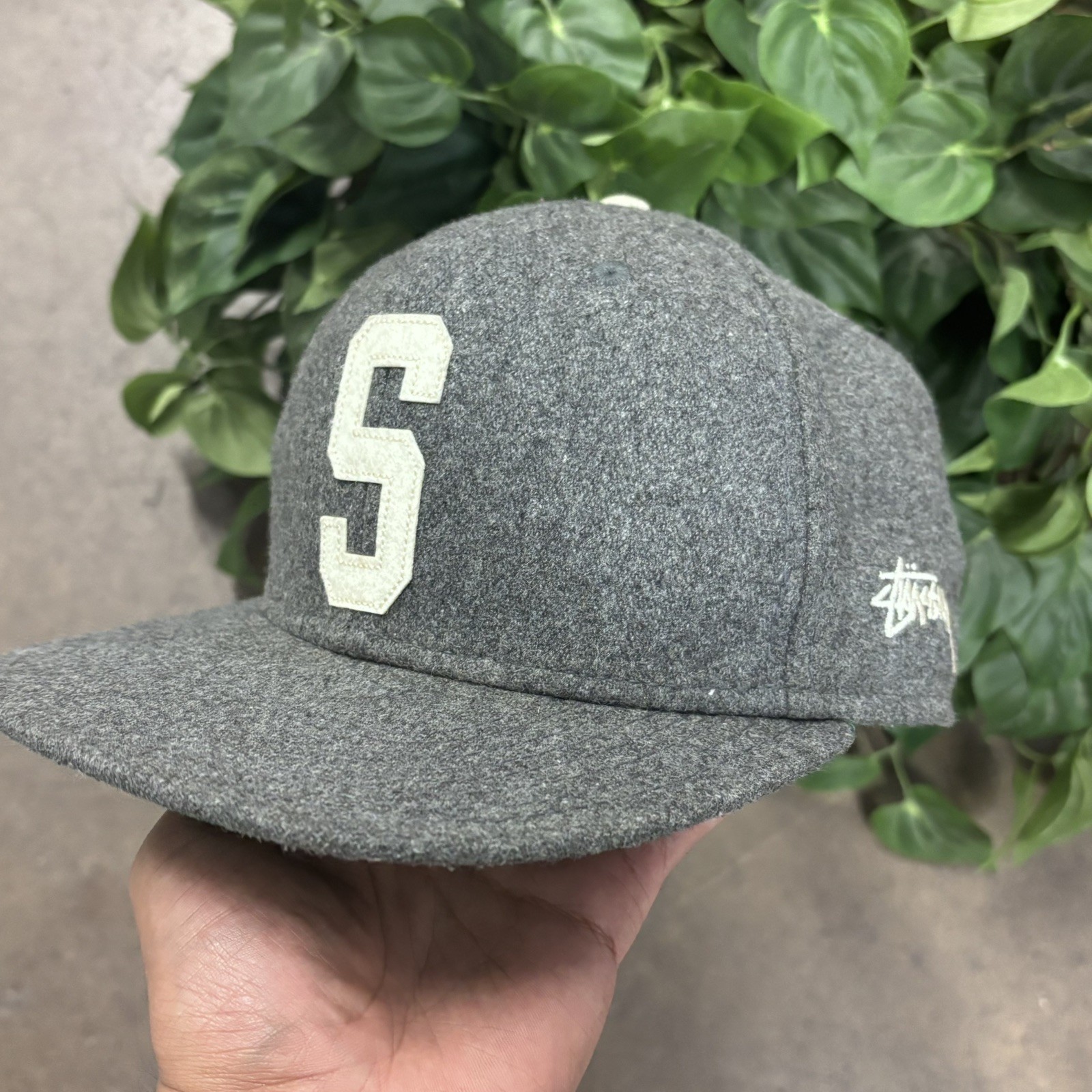 Vintage stussy logo snapback - Gem
