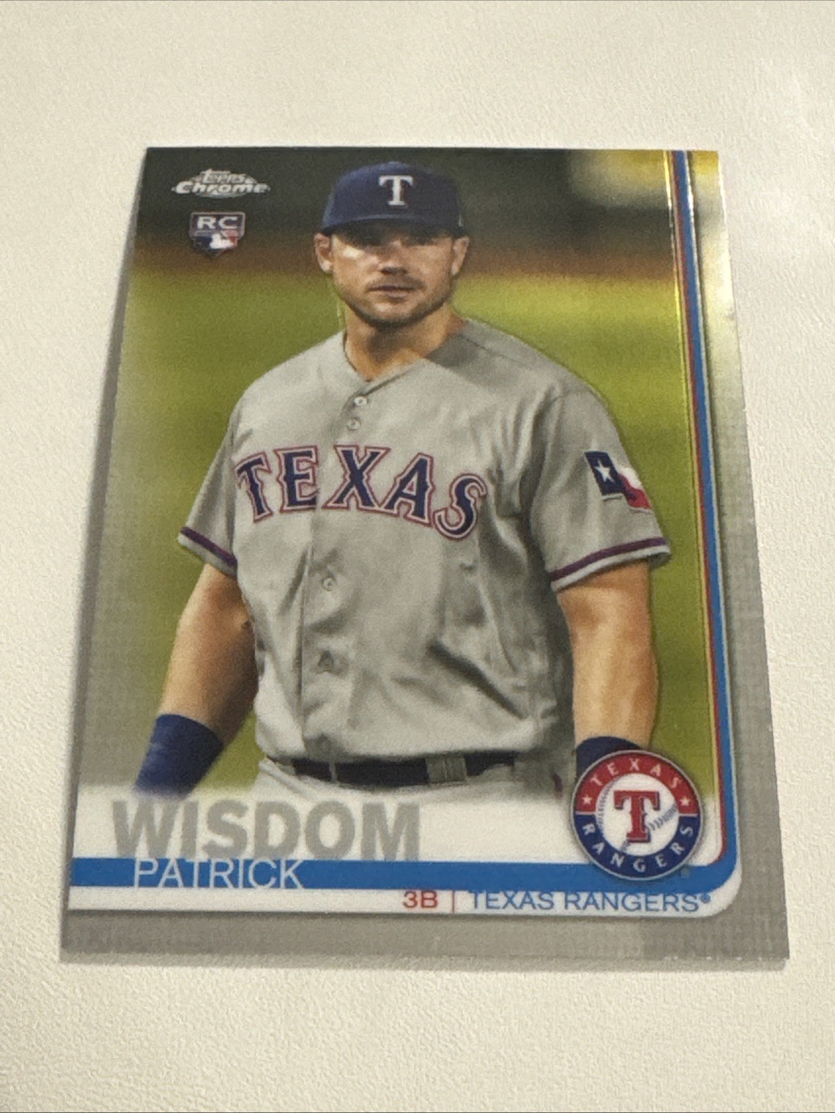 2019 Topps Chrome - Patrick Wisdom #146 (RC)