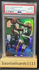 Paul Pierce 1998-1999 Flair Showcase Legacy  Collection Row 2 70/99 PSA 8 BB6