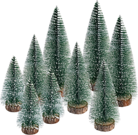 Mini Weihnachtsdeko 10Cm/15Cm/20Cm – GrüNer Miniatur Tannenbaum, Kleiner KüNstl