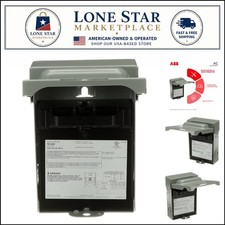 Weatherproof 30A 240V Fused AC Disconnect Switch - Reliable  Safe Solution