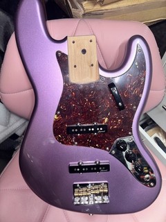 L@@K!! Jazz Bass Korpus voll beladen mit Alnico Tonabnehmern & Messingsteg L@@K!!