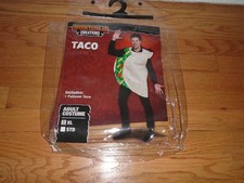 Pullover Taco Costume Size XL New In Package