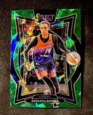 2025 Panini Select WNBA DeWanna Bonner #93 Green Cracked Ice Prizm PHX Mercury
