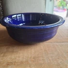 Fiestaware Cobalt Blue Rimmed 8.25” Serving Bowl Homer Laughlin HLC