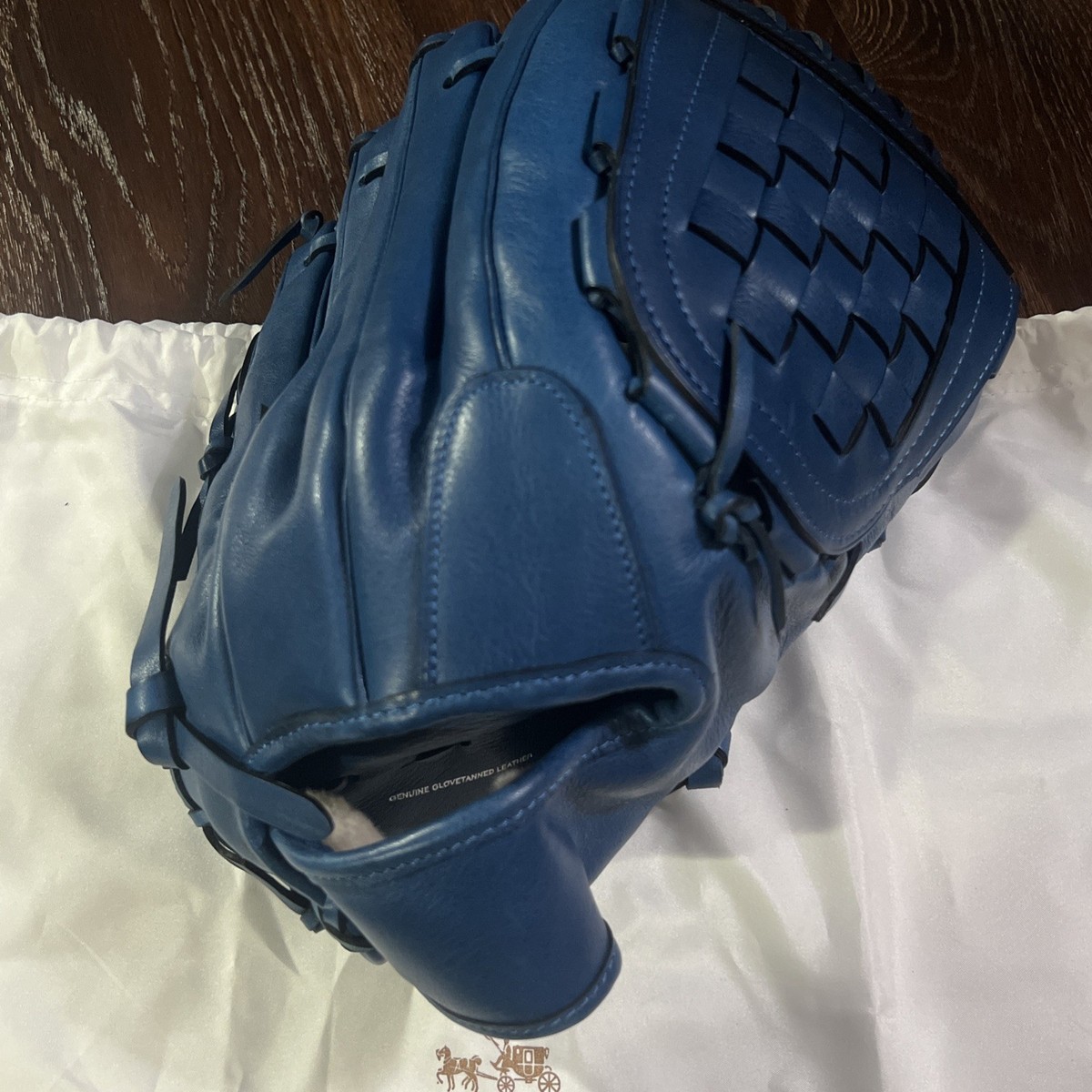 Rare Blue Coach Baseball Glove | eBay
