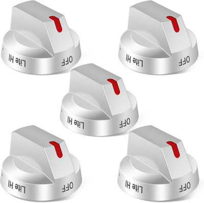 Upgraded DG94-04167 Gas Stove Knobs(5Pcs), NX60A6511SS Knobs, Replace DG94-04167