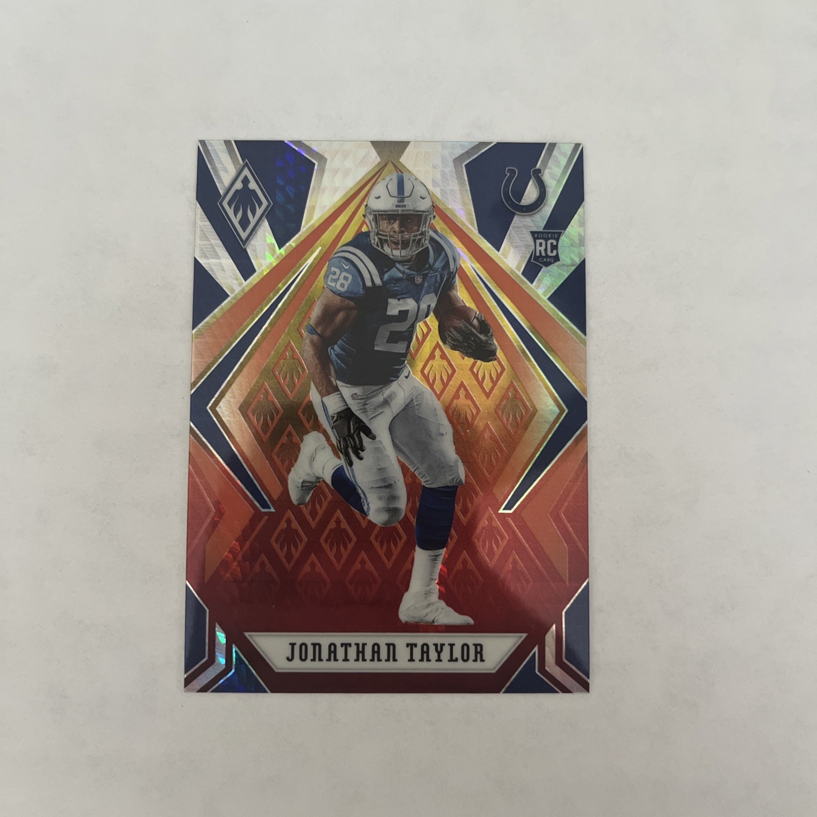 2020 Panini Phoenix - Rookies Jonathan Taylor #118 Fire Burst (RC)