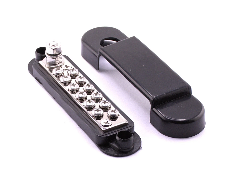 12-48V 150A 12 Position Bus Bar Power Distribution Block -Transportation, Marine - Image 4 of 4