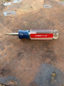 Sears Craftsman Tools USA 5/16" Standard Handle Stubby Flat Blade Screwdriver WF