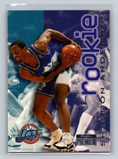 1996-97 SkyBox Premium Rookie RC #202 Shandon Anderson Utah Jazz Basketball Card