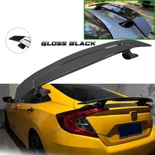 Spoiler Rear Trunk Lip Spoiler Roof Tail Wing 55 For Honda Civic Si Coupe