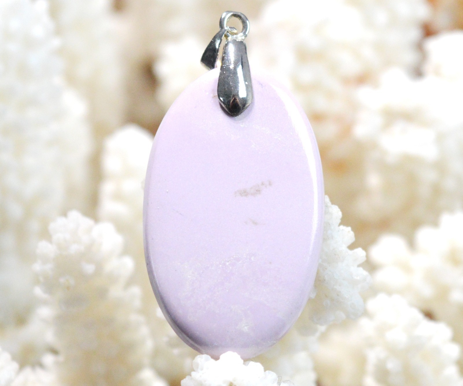 Pendentif cabochon en phosphosidérite naturelle du Chili 31 ct, gemme rare de lithothérapie