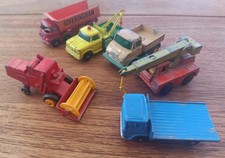 6x Lesney Matchbox 60/70er Jahre