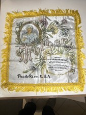 Vintage Silk Souvenir Mother Style Pillow Cas...