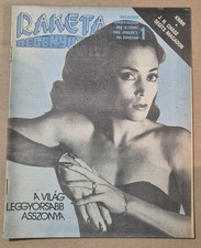 Florence Griffith Joyner on front & back cover & article page Hungarian magazine