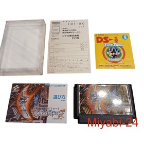 KONAMI Crisis Force Famicom Nintendo Game Complete Good Condition