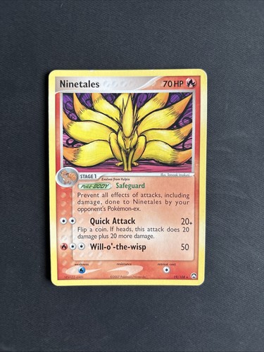Ninetales EX 19/108 EX Power Keepers Non-Holo Rare