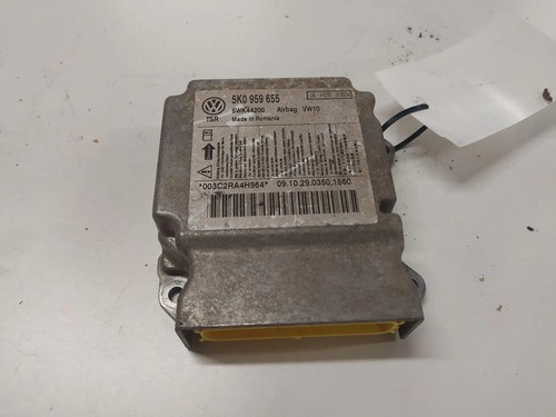 VW GOLF VI 5K1 Airbag-Steuergerät 5K0959655 1.60 Diesel 2009 28627462