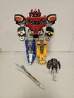 Vintage 1993 Bandai Mighty Morphin Power Rangers Deluxe Megazord Complete Used
